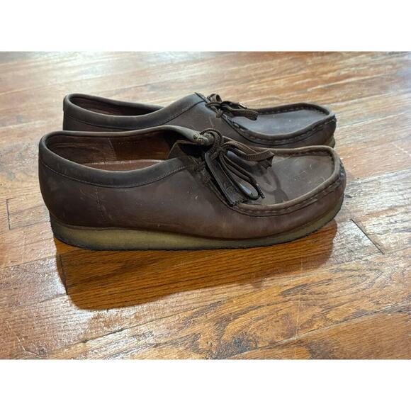 Clarks Men\'s Originals Wallabee beeswax leather size 11 main image 4